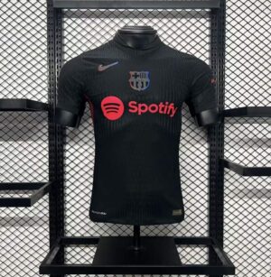 Camiseta del Barcelona Negra Visistante 2024 tipo Player